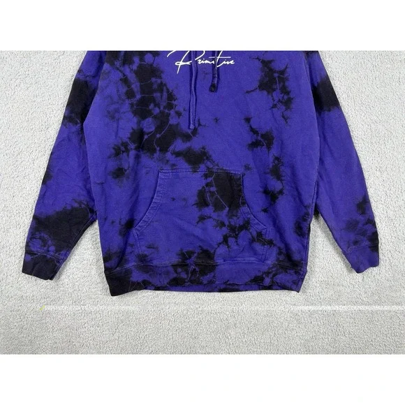 Primitive X Dragon Ball Super Shadow Beerus Hoodie Purple Wash Hoodie Sz M Mens - Picture 5 of 7